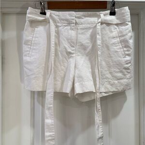 Ann Taylor’s LOFT  High Waist White Women's Shorts SIZE 2